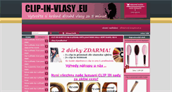 Desktop Screenshot of clip-in-vlasy.eu